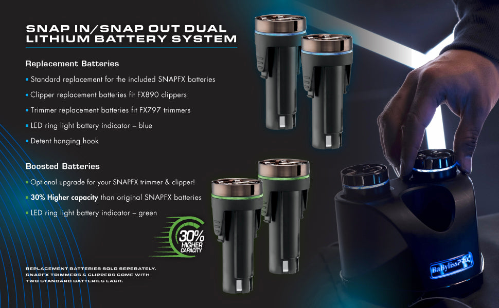 BaBylissPRO SNAPFX Collection Cord/Cordless Clippers