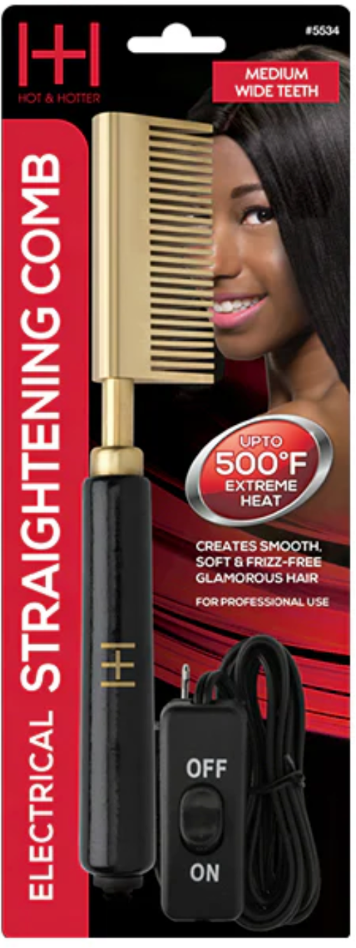 Hot & Hotter Electrical Straightening Comb