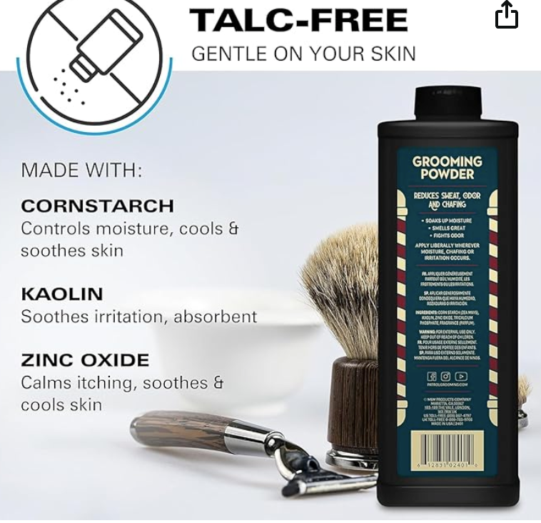 Bump Patrol Barber Pro Grooming Powder