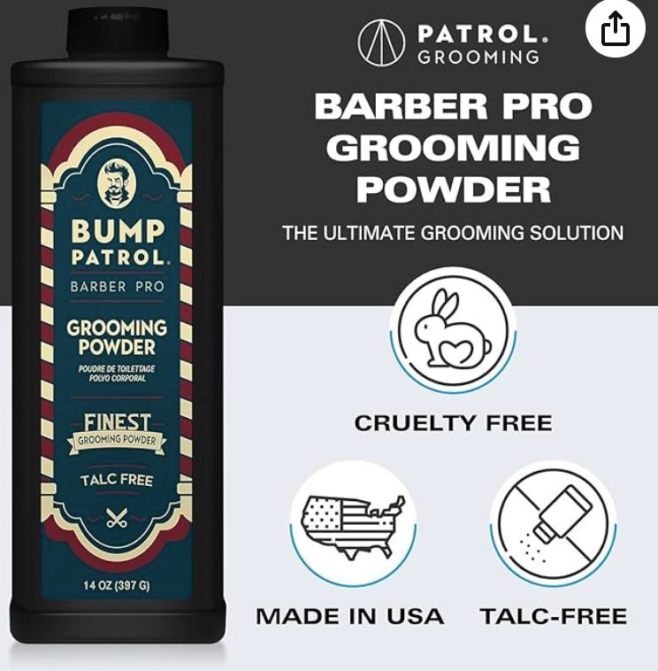 Bump Patrol Barber Pro Grooming Powder