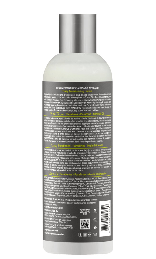 Almond & Avocado Daily Moisturizing Lotion