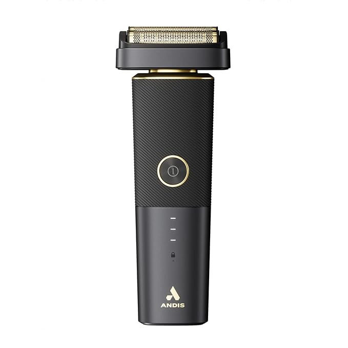 Andis 17300 reSURGE Electric Lithium Titanium Precision Foil Wet/Dry Rechargeable Shaver, Black