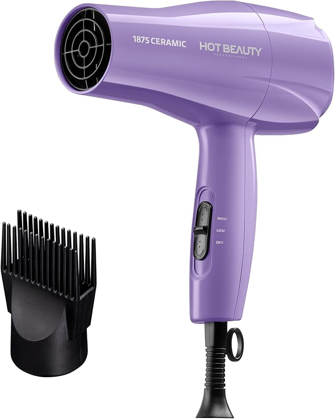 Hot Beauty 1875 Ceramic Hair Styling Dryer