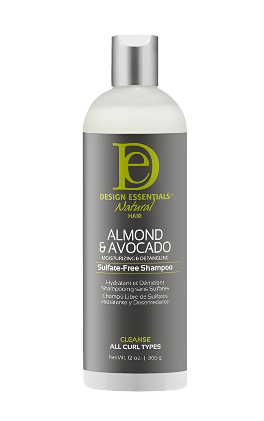 Almond & Avocado Moisturizing & Detangling Sulfate-Free Shampoo