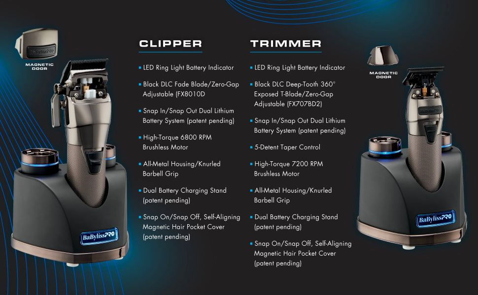 BaBylissPRO SNAPFX Collection Cord/Cordless Clippers