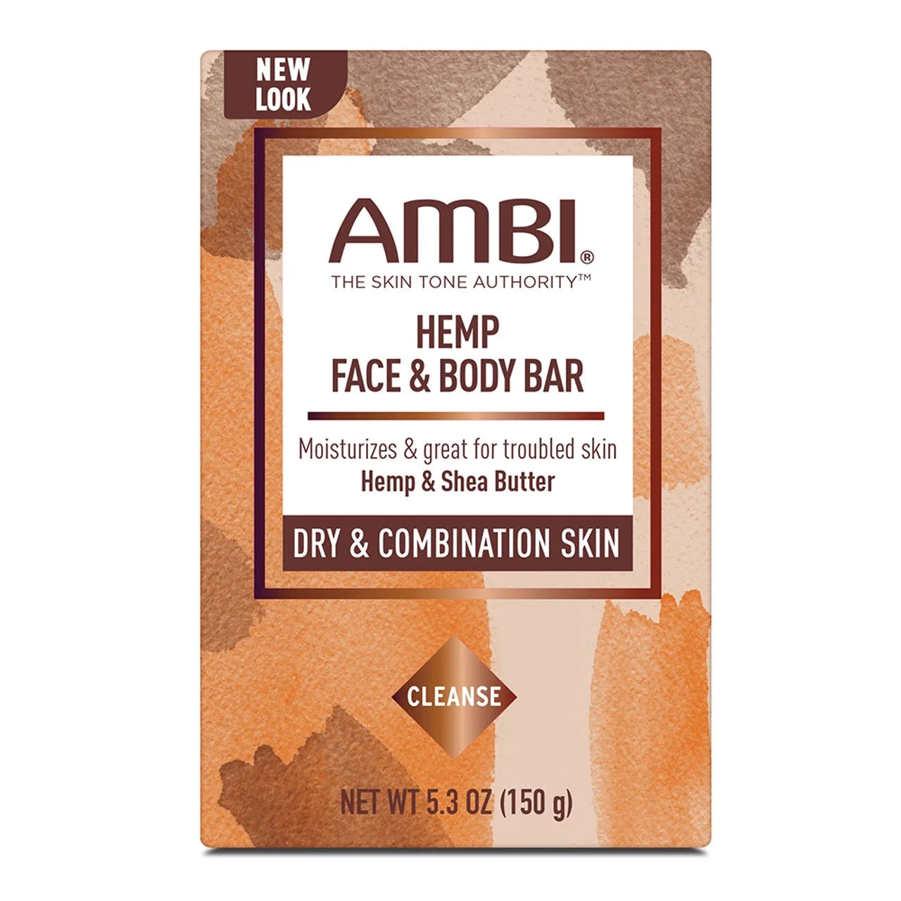 Ambi Face And Body Bar Hemp And Shea Butter