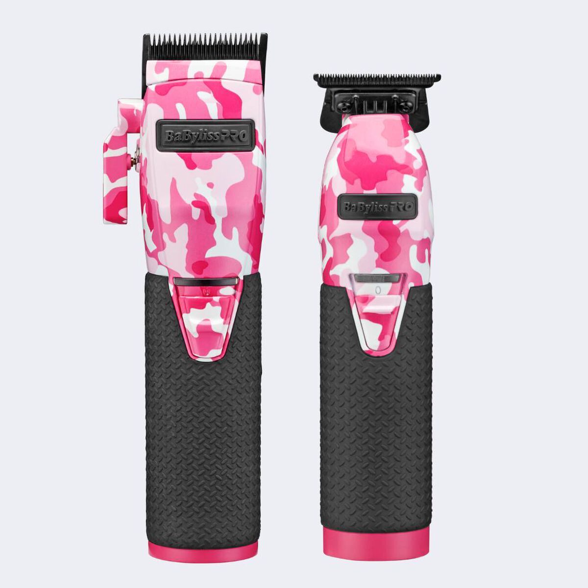 BaBylissPRO® LimitedFX Pink Camo Metal Lithium Clipper and Trimmer Gift Set