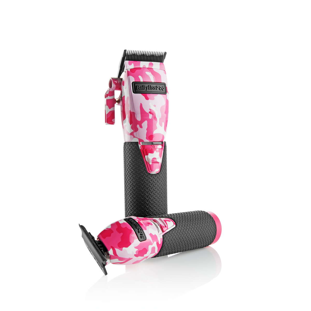 BaBylissPRO® LimitedFX Pink Camo Metal Lithium Clipper and Trimmer Gift Set