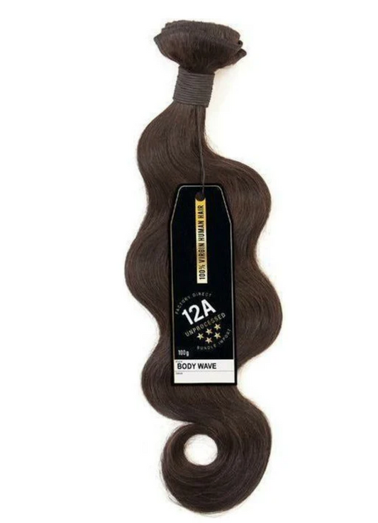 Sensationnel Natural 12A Virgin 100% Human Hair Weave – Body Wave- straight