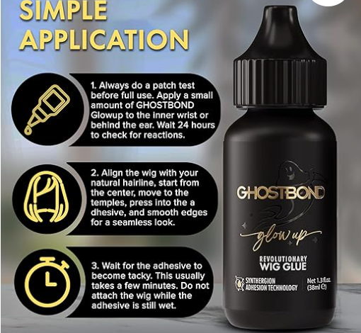 GHOSTBOND Glowup Revolutionary Wig Glue