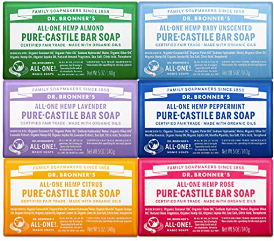 Dr. Bronner's - Pure-Castile Bar Soap