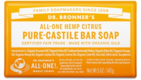 Dr. Bronner's - Pure-Castile Bar Soap