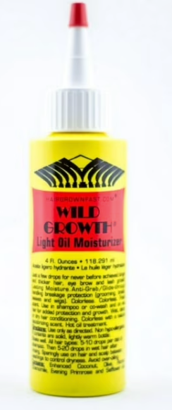 Wild Growth Light Oil Moisturizer