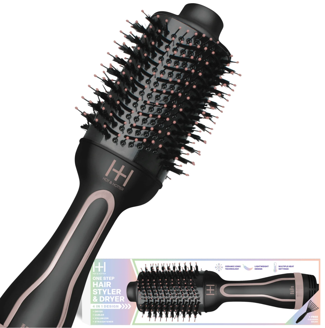 Hot & Hotter One Step Ceramic Hair Styler & Dryer