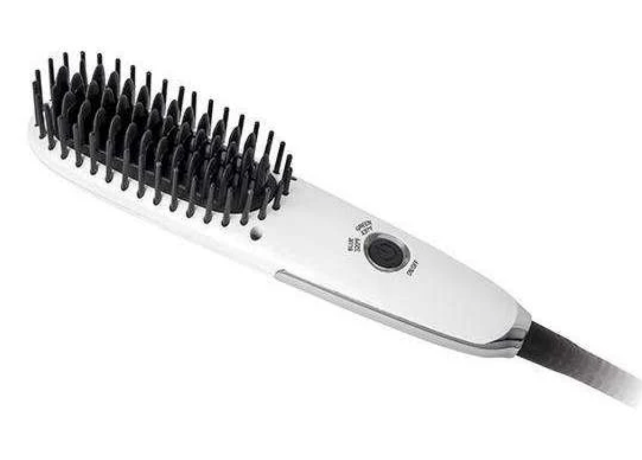 Hot & Hotter Mini Heated Straightening Brush