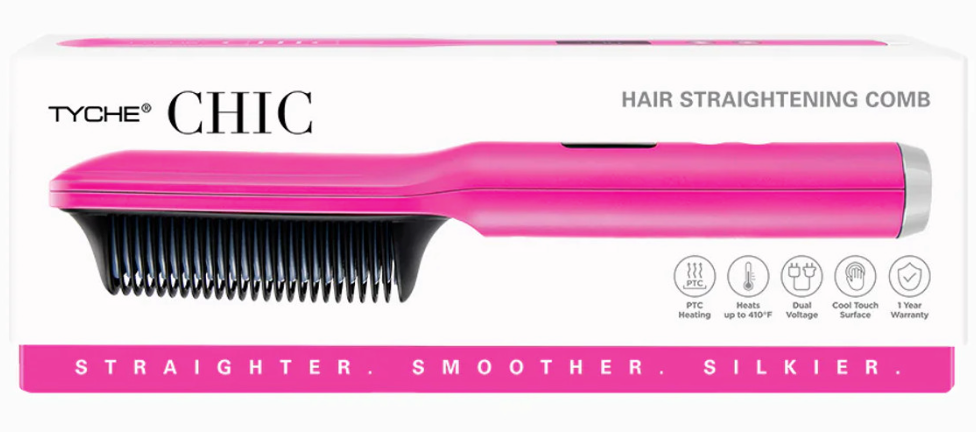 TYCHE Chic Hair Straightening Comb