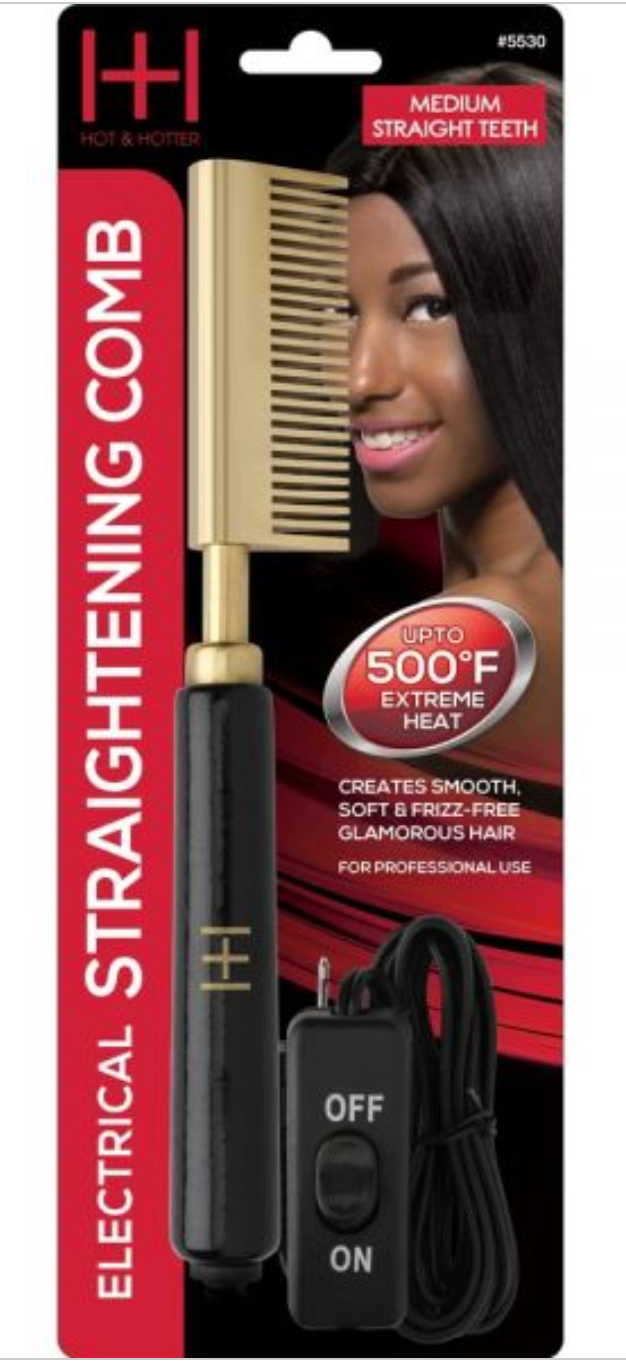 Hot & Hotter Electrical Straightening Comb
