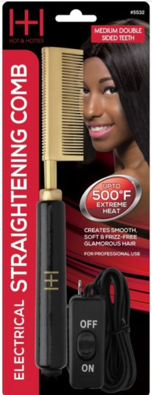 Hot & Hotter Electrical Straightening Comb