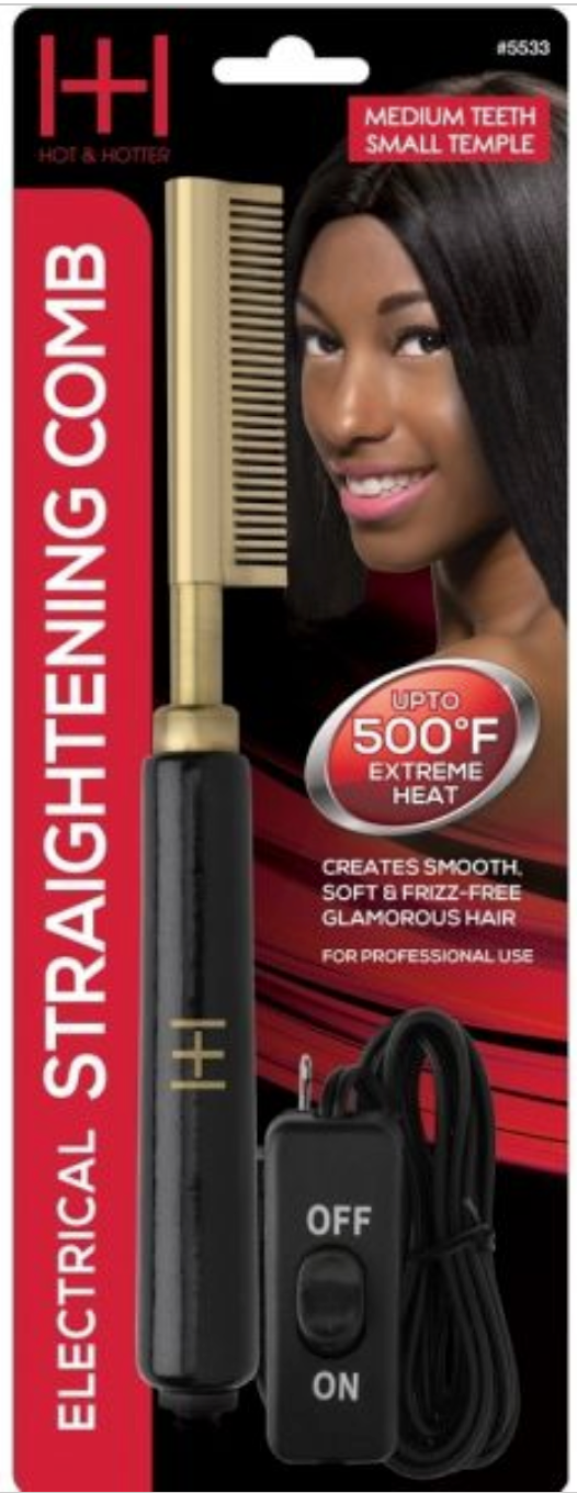 Hot & Hotter Electrical Straightening Comb