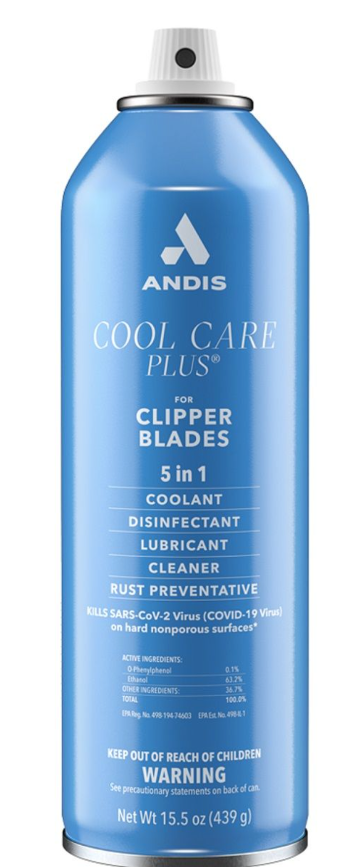 Andis Cool Care Plus Spray For Clipper Blades