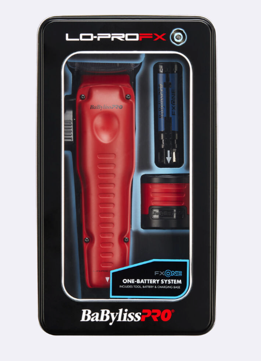 BaBylissPRO® FXONE™ Lo-ProFX Limited Edition Matte Red Clipper