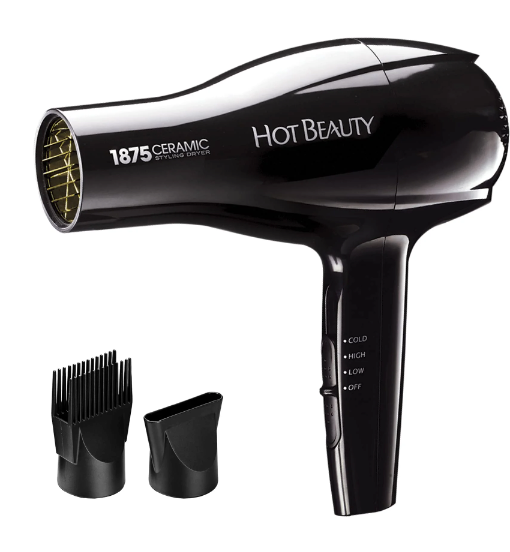 Hot Beauty 1875 Ceramic Hair Styling Dryer