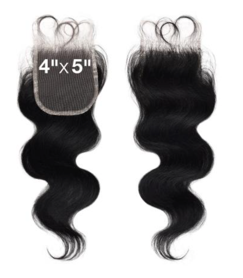 Human Hair Melt 4X5 HD Lace Closure