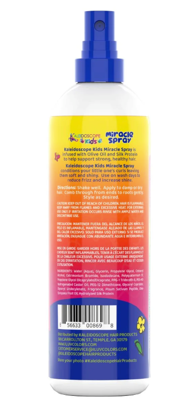 Kaleidoscope Kids Miracle Spray Leave In Conditioner