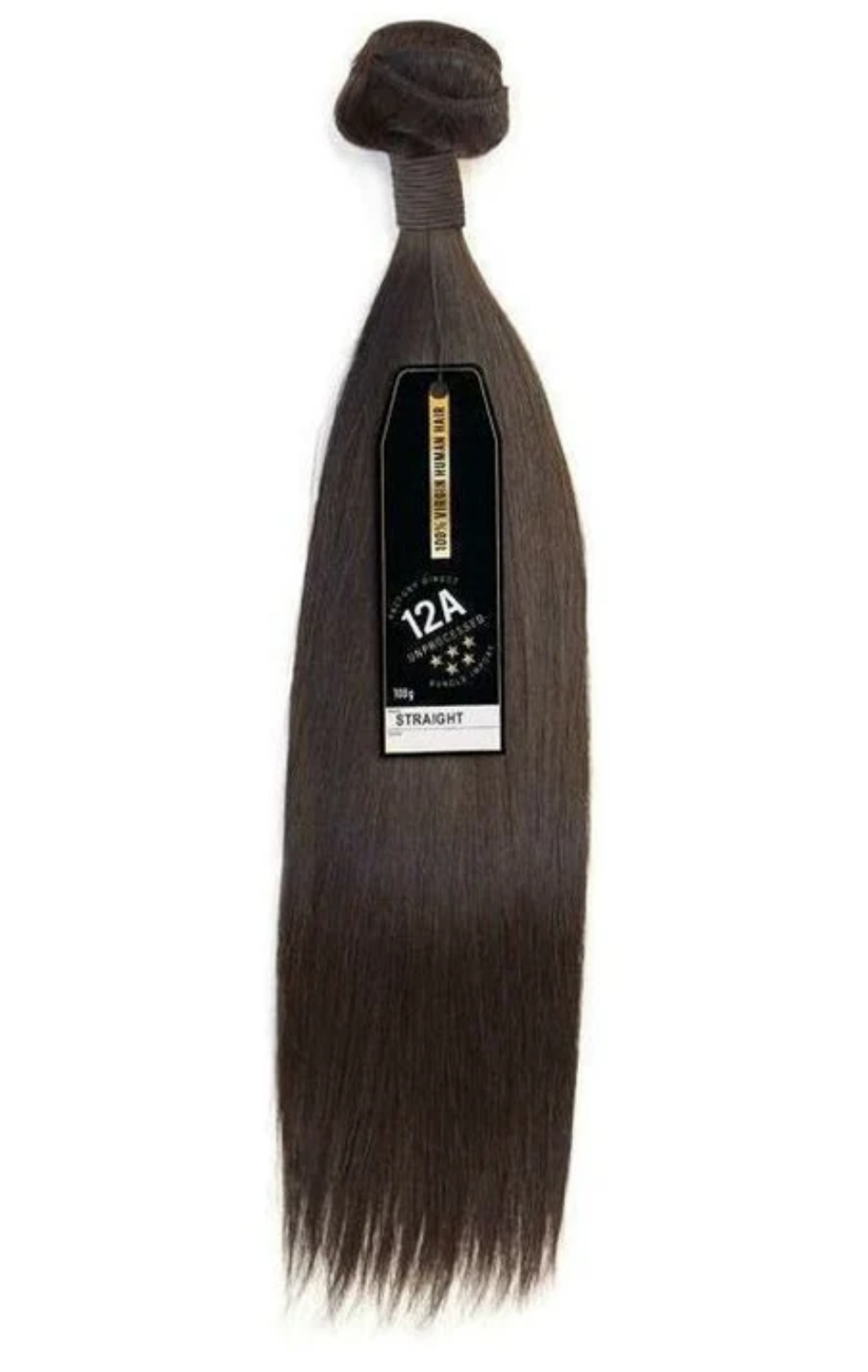 Sensationnel Natural 12A Virgin 100% Human Hair Weave – Body Wave- straight